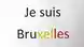 Belgien Je suis Bruxelles Schriftzug