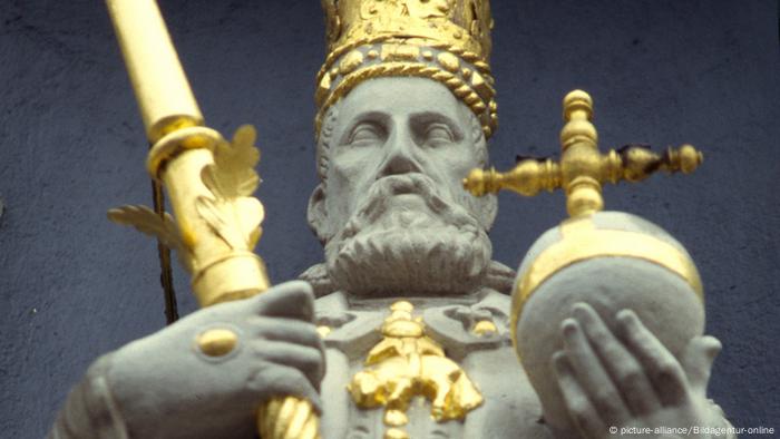 La estatua de Königs en Lüneburg (Foto: picture-alliance/Bildagentur-online)