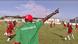 South Sudan's coach giving instructions to the national football team. South Sudan's coach giving instructions to the national football team.