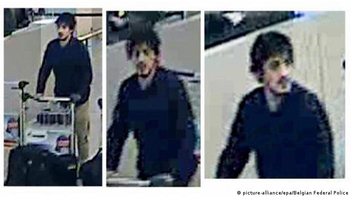 Belgien Terroranschläge in Brüssel Fahndung Verdächtige El Bakraoui (picture-alliance/epa/Belgian Federal Police)