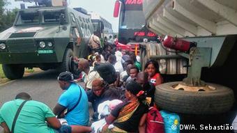 Mosambik Angriff auf Bus