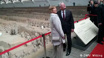China Peking Joachim Gauck Besuch Terrakotta-Armee