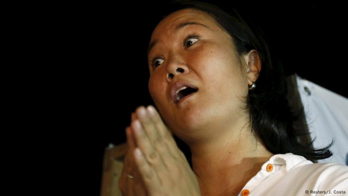 Peru Keiko Fujimori in Lima