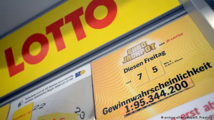 Deutschland Lotto 75 Millionen im Eurojackpot (picture-alliance/dpa/S. Prautsch)