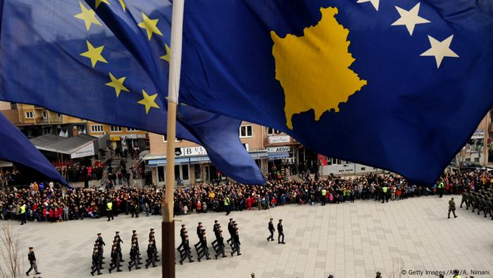 KSF-Parade in Prishtina