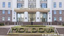 Feb. 14, 2016 - Chisinau, Chisinau, Moldova - Main entrance of the Parliament of Moldova building in Chisinau Chisinau Moldova PUBLICATIONxINxGERxSUIxAUTxONLY - ZUMAa131 (c) Imago/ZUMA Press