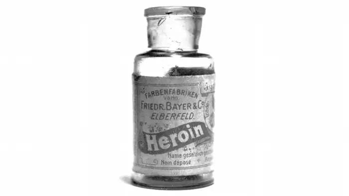Bayer Produkt Wirkstoff Heroin 