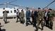 Libanon Hamat Armee Soldaten Übergabe Hubschrauber Libanon Hamat Armee Soldaten Übergabe Hubschrauber