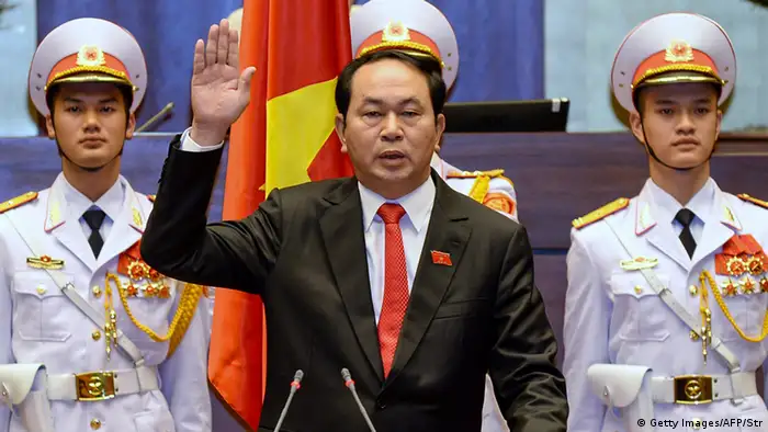 Vietnam Präsident Tran Dai Quang in Hanoi