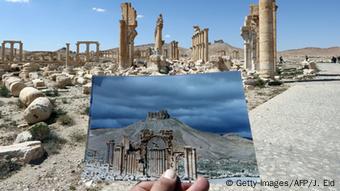 Palmyra vor und nach ISIS Palmyra vor und nach ISIS