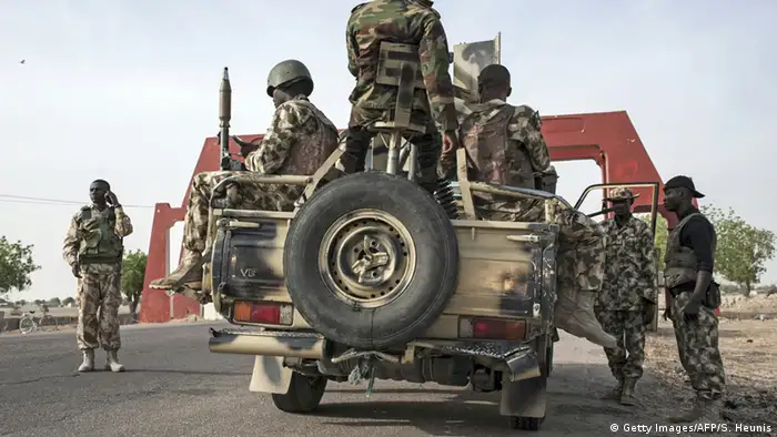Nigeria Soldaten in Damboa (Getty Images/AFP/S. Heunis)