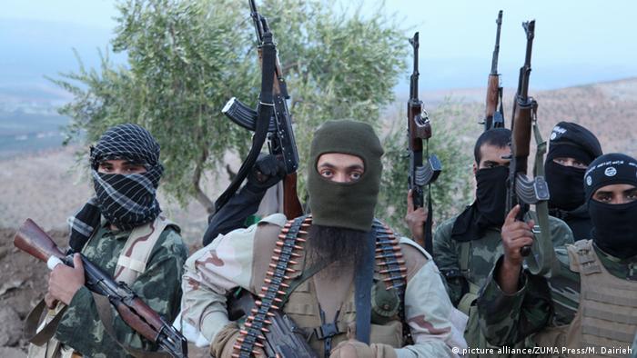 Syrien IS Al-Nusra Front Kämpfer 