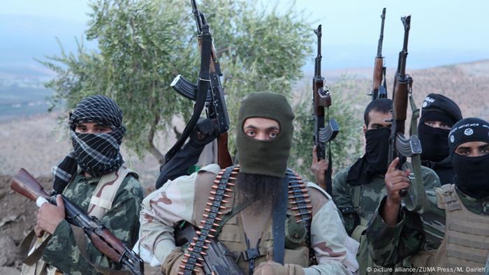 Syrien IS Al-Nusra Front Kämpfer
