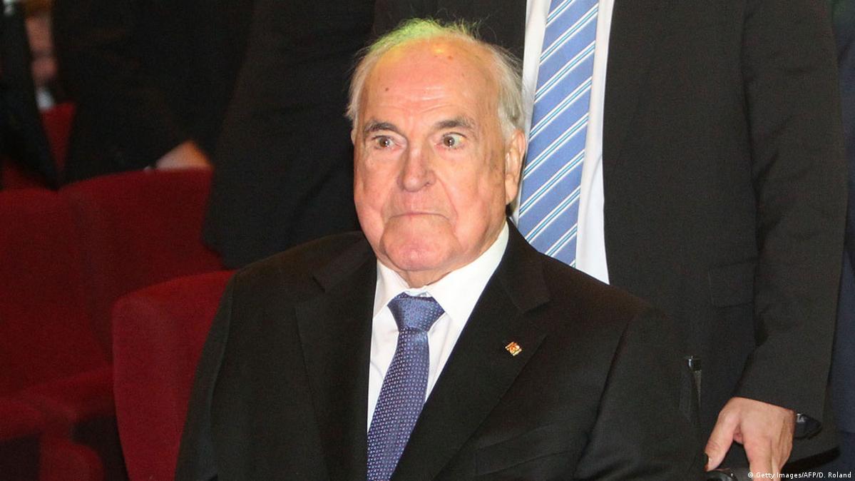 Image of German Chancellor Helmut Kohl and Greece Prime Minister