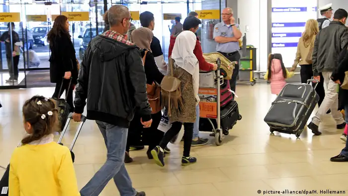 Deutschland Hannover Ankunft Syrischer Flüchtlinge