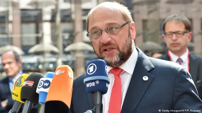 Martin Schulz Präsident EU Parlament Presse
