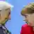 Kanzlerin Merkel (r.) und IWF-Chefin Lagarde