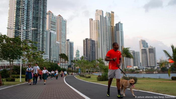 Panama Balboa Avenue in Panama City