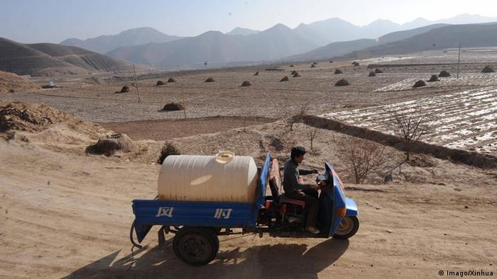 Wüstenbildung in China (Foto: Imago/Xinhua)