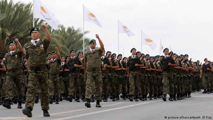 военный парад в Никосии