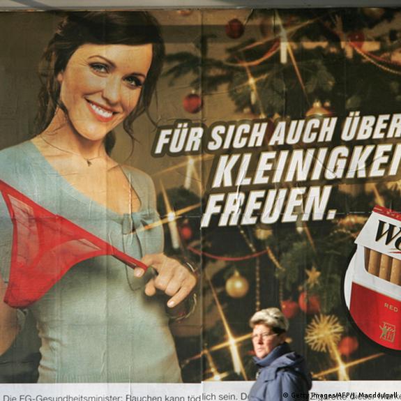 German drug czar slams tobacco advertising