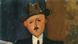 Modigliani Gemälde Seated Man With a Cane Ausschnitt Modigliani Gemälde Seated Man With a Cane Ausschnitt