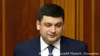 Volodymyr Groisman Ehemaliger Ministerpräsident der Ukraine