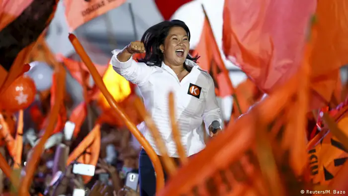 Peru Wahlen 2016 Kandidaten Keiko Fujimori