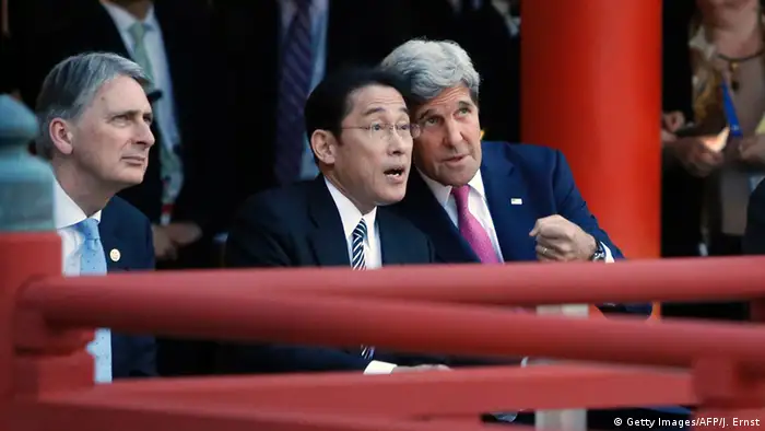 G7 Aussenministertreffen in Japan Kerry in Hiroshima