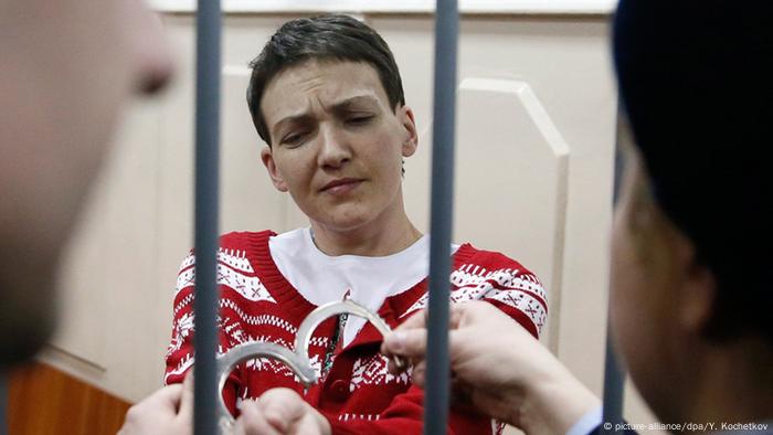Врач: Этапировать Савченко равноценно смерти | Новости из Германии о ...