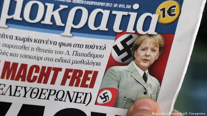 Griechenland Democracy-Magazin Kritik Angela Merkel