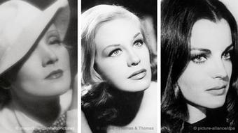 Una foto de Marlene Dietrich, Hildegard Knef, Romy Schneider