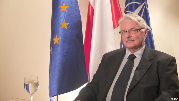 DW Conflict Zone mit Polens Außenminister Witold Waszczykowski