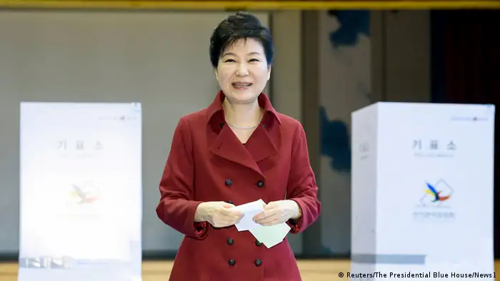 Südkorea Parlamentswahlen