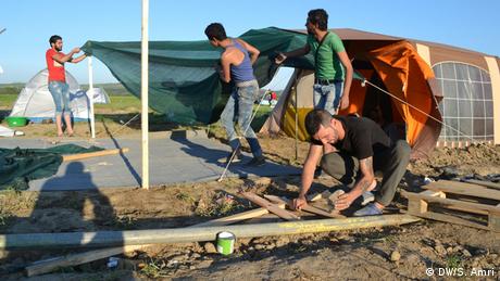 Griechenland Flüchtlinge in Idomeni 