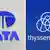 Logo Tata und Thyssenkrupp