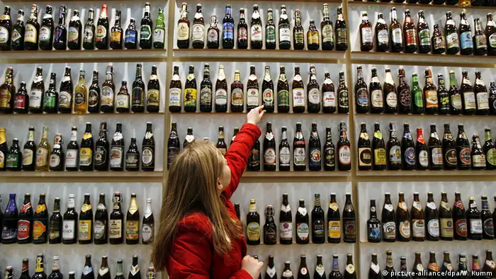 Deutschland 5000 verschiedene Bierflaschen in Berlin
