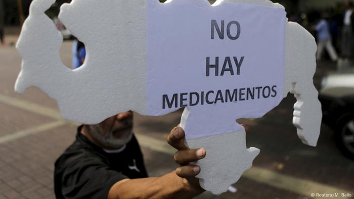 Venezuela Medikamentemangel Proteste (Reuters/M. Bello)