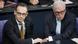 Ministro Maas (esq.) e presidente Steinmeier chamam atenção para aspectos distintos da crise internacional com a Rússia Ministro Maas (esq.) e presidente Steinmeier chamam atenção para aspectos distintos da crise internacional com a Rússia