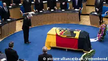 Deutschland Staatsakt für Hans-Dietrich Genscher in Bonn - Joachim Gauck