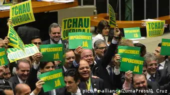 Brasilien Parlament Amtsenthebungsverfahren Dilma Rousseff