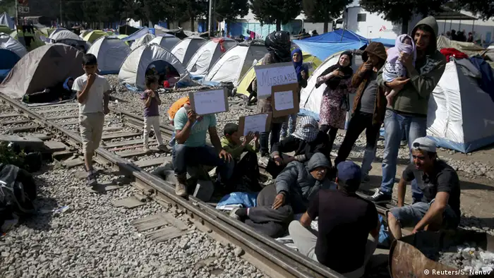 Griechenland Flüchtlinge in Idomeni