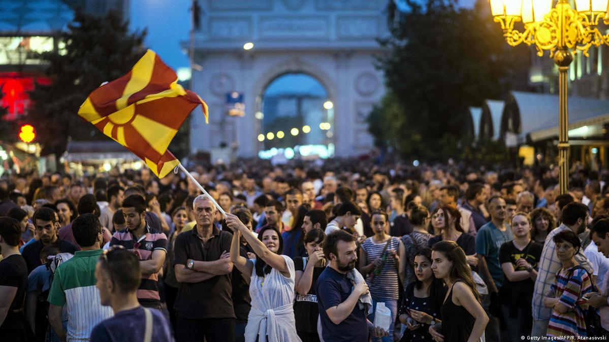 Macedonia's 'Colorful Revolution' A Palette Of Public Anger
