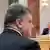 Петро Порошенко і Володимир Путін на переговорах у Мінську, 26 серпня 2014
