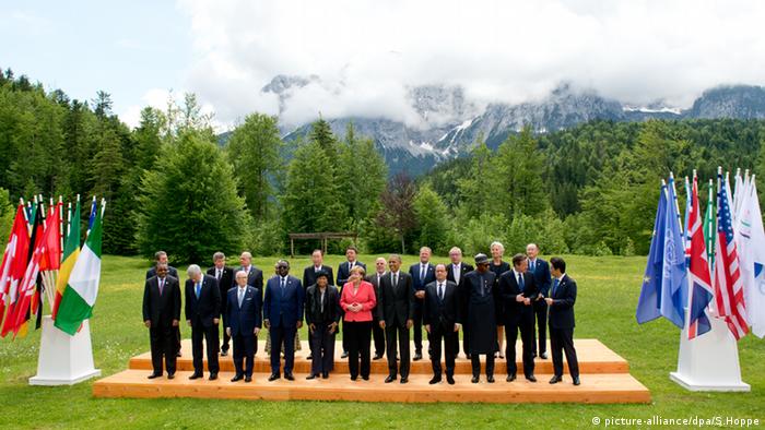 Group photo of G7 leaders