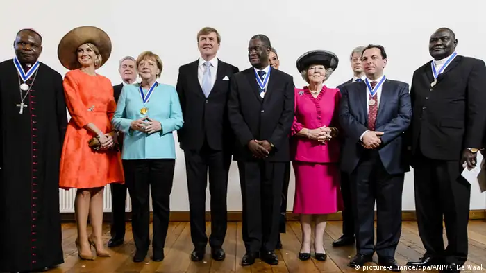 Niederlande Angela Merkel in Middelburg