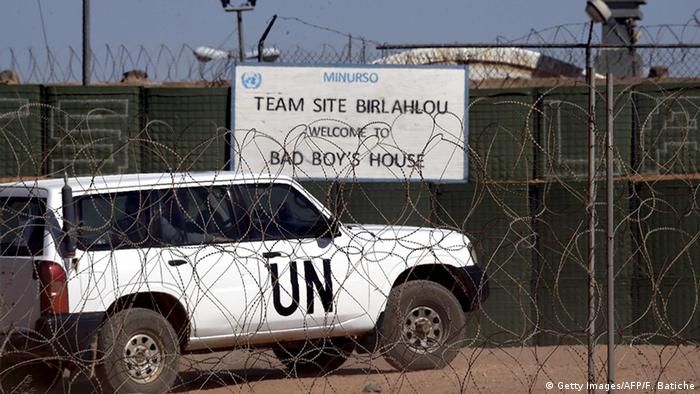 Westsahara UN MINURSO Stützpunkt