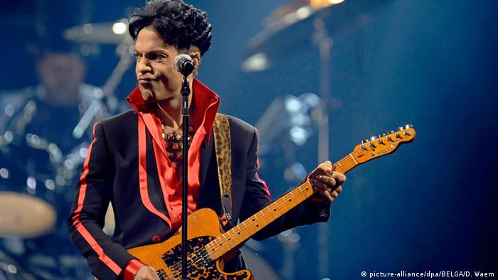 Belgien Sänger Prince Konzert in Antwerpen
