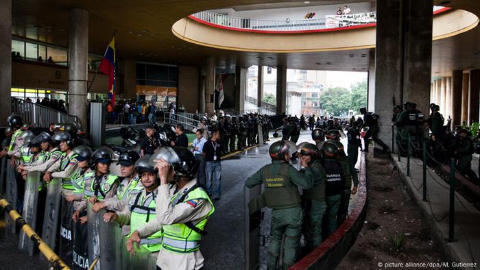 Venezuela Caracas Polizei