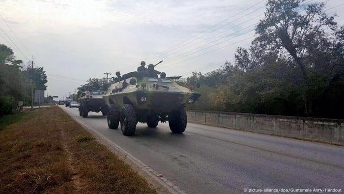 Guatemala Armee Grenzzwischenfall Belize